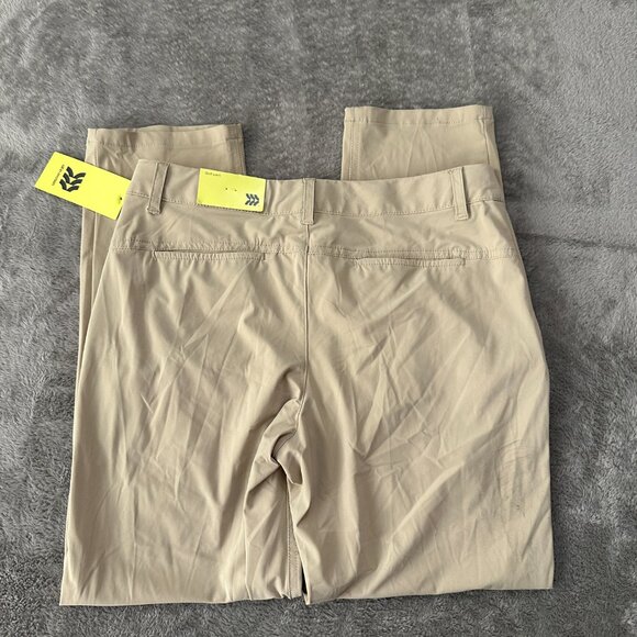 All In Motion Khaki Golf Pants Youth Boys Girls size 14 Adjustable Waist - Picture 3 of 4